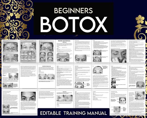 This is recommended before you attend in-person training. . Botox training manual pdf